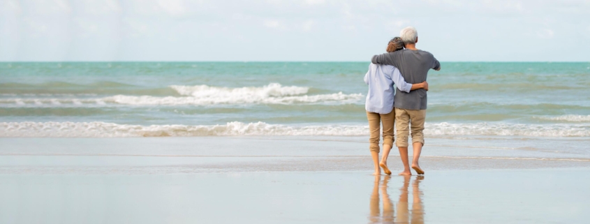 couple by the ocean