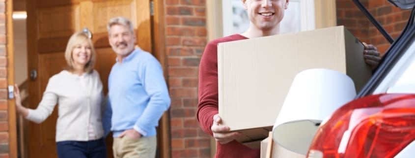 Adult Son Moving Out Of Parent's Home